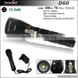 Military Quality Diving Light,200m Diving Depth,500m Range From TANK007 Manufacturer Diving Light thumbnail-2