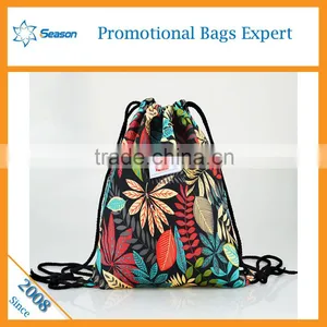 Polyester Bag Manufacturer to Made Environmental Protection Bag/ Waterproof Drawstring Custom Bag thumbnail-5