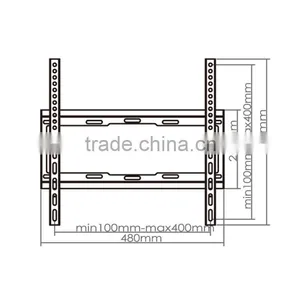 Drop Down Fijo Tv De Montaje En Pared Con El Estante Montado Techo Soportes Para Lcd Quality Choice thumbnail-2