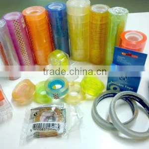 Color Stationery Tape-acrylic Water Glue Base( 12mm, 15mm,18mm, 24mm ) thumbnail-1