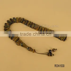 Creative Products 66pcs 8mm Lapis Tasbeeh Beads Tesbih Islamic Prayer Beads thumbnail-5