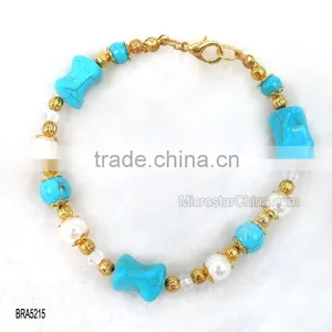 BRA5210 Wholesale Popular Tuiquoise Bracelet thumbnail-6