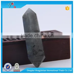 Carved Home Decor Labradorite Crystal Column thumbnail-1