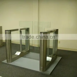 Speed Fast Gate With Glass Leaf Height up To1.8m thumbnail-2