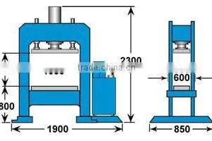 Hydraulic Presses - KP100 for Bending, Blanking and Dies thumbnail-3