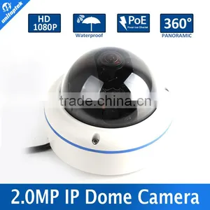 Fisheye Camera With Fisheye 1.7MM Lens 1/2.8" 1080P 2.0MP Network View 360 Panoramic Camera Waterproof With POE thumbnail-1