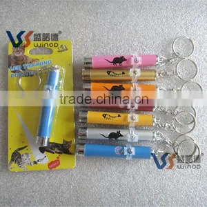 Funny Cats Pets Toy LED Laser Lazer Pointer Pen Light With Bright Mouse /fish Paw Shaped thumbnail-3