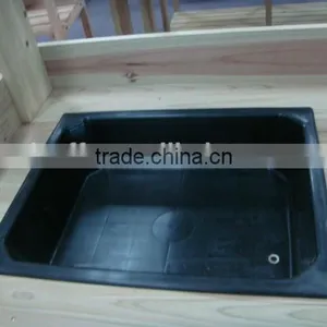 LEAFFY-Wooden Potting Bench WT-92119R thumbnail-2