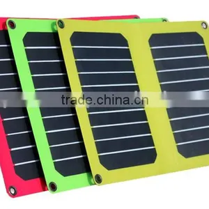 Leather Case Photovoltaic Solar Charger USB 2.0 Output for Smartphone thumbnail-3