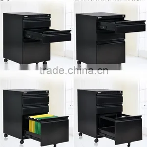 Hot Sale kd Pedestal Metal Drawer Cabinet thumbnail-2