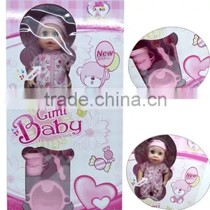 Plastic Doll Stroller Cheap Boy Lifelike Baby Doll Toy thumbnail-2