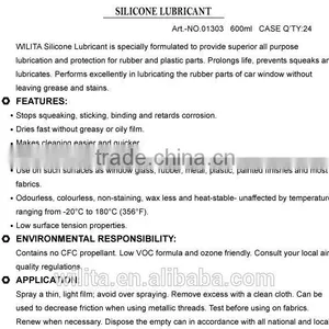 Car Care Silicone Based Lubricant Spray thumbnail-3