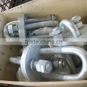 Hot Dipped Galvanized Dogbone Shackle thumbnail-1