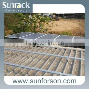 Pitched Roof pv Panel Mounting System Solar Mount Structure Support thumbnail-1