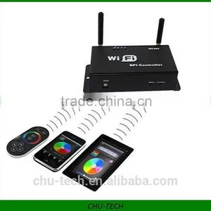 RGB Strip Controller for Android or IOS System Mobil Phone DC5-24V RF WiFi LED Controller thumbnail-1
