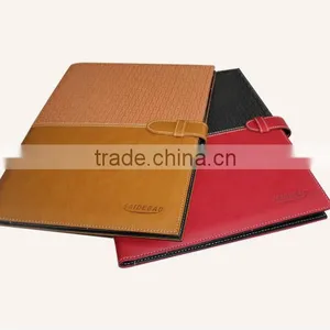 A4 Zip pu Leather Portfolio With Calculator and Notepad thumbnail-1