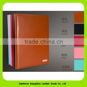 Custom Gift A4 Conference Handmade Leather Accordion File Folders thumbnail-1