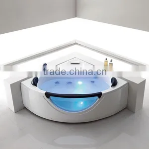 FC-255.BL Blue Glass Ivory Bathtub thumbnail-1