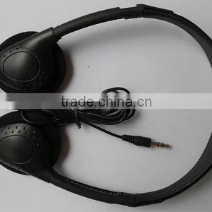 Headband Style Cheap Disposable Bus Headphones Manufacturer thumbnail-3