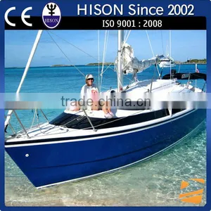 Hison 26ft Sailboat Antique Model Outboard Motor Sailboat Manufacturer for Sale Luxury Decoration thumbnail-1