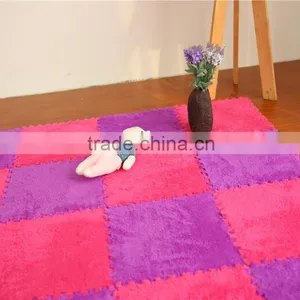 Eco Friendly Eva Foam Puzzle Floor Mat Bedroom Plush Carpets and Rugs thumbnail-3