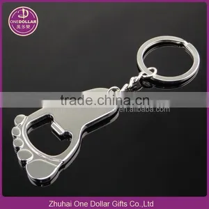 Metal Foot Funny Bottle Opner Key Chains thumbnail-3