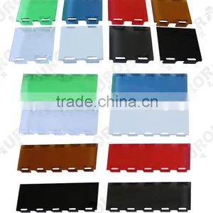 Amber Lens Cover for Aurora 6" Dual Row Light thumbnail-1