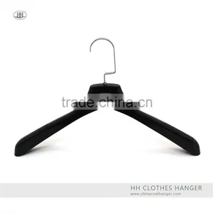 Whole Sale Black Plastic Clothes Hanger Coat Hanger With Logo thumbnail-2