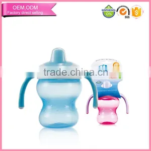 BPA Free Safe Drinking Bottle PP Plastic Sippy Cup for Children thumbnail-2