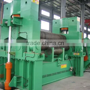 W11S-50X2500 Hydraulic Upper Roller Universal Plate Rolling Machine thumbnail-1