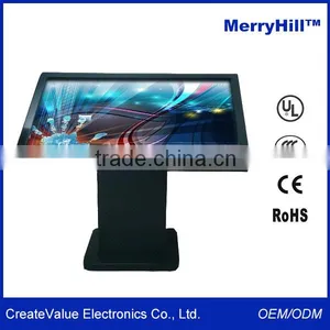 Floor Stand Interactive Kiosk PC 84 Inch LCD Touchscreen 4K Monitor With Built In Computer thumbnail-1