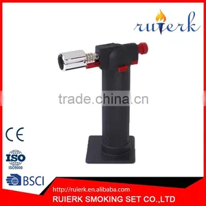 Portable Butane Gas Torch Lighters Blow Kitchen Chef Culinary Cooking Welding Jet Flame Burner Camping EK-016 thumbnail-1