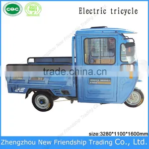 High Power Half Enclosed 3 Wheel Moto Tricycle thumbnail-5