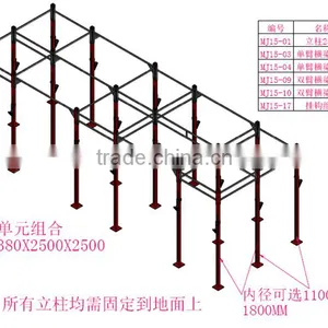 Crossfit Equipment BWR009 Six Units/ Crossfit Rig thumbnail-1