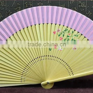 Perfect Party Farvor Art Handmade Flower Hand Fan for Wedding Party Decor Gifts thumbnail-5