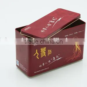 Large Rectangular Metal Tins thumbnail-4