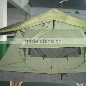 4x4 Folding Waterproof Car Roof Top Tent With Telescopic Pole for Camping thumbnail-4