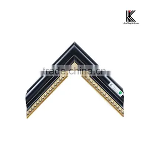 Black Canvas Frame Moulding thumbnail-1