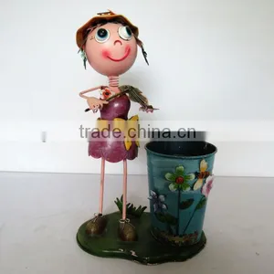 Outdoor Decor Metal Flower Pots thumbnail-5