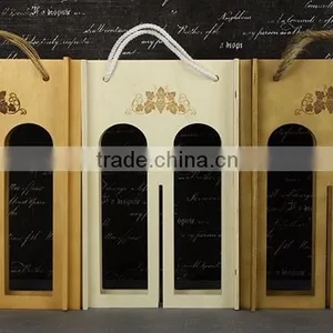 2015 New Product! Unique Not Closed Multi Function Wooden Wine Box thumbnail-5