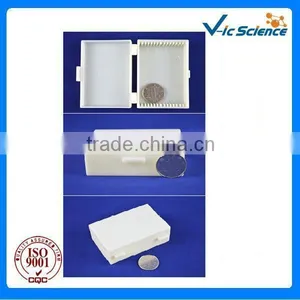 Hot Sale Teaching Biology Export Microscope 10 Pieces Plastic Slides Box thumbnail-1
