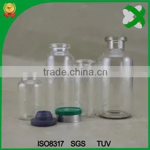 15ml Clear Penicillin Glass Bottles With Filp off Cap thumbnail-4