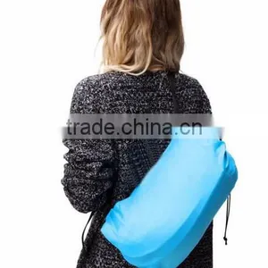 Air Sofa Outdoor Inflatable Lounger Hangout Compression Sleeping Bags Nylon Fabric With Carry Bags With Side Pocket thumbnail-5