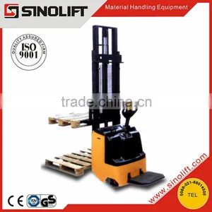 2016 SINOLIFT CDD-E Double Pallet Full Electric Stacker thumbnail-3