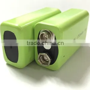 Rechargeable 550 MAh 9V Li-ion Battery Smoke Detector Battery thumbnail-1