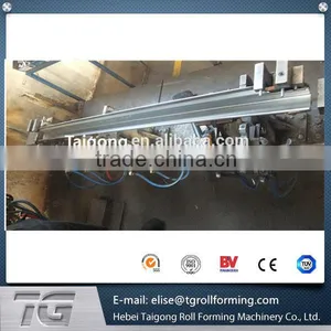 High Speed16 Stations K / Seamless Gutter Roll Forming Machine For Down Pipe / Downspout Best Supplier in China thumbnail-1