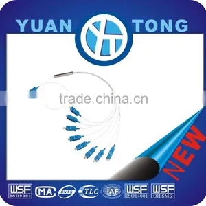 FTTH Single Mode 1x8 Optical Fiber PLC Splitter thumbnail-3