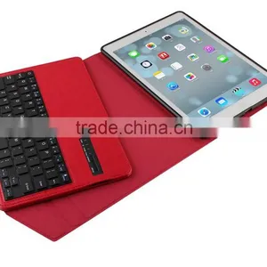 PU Leather Case With Wireless Keyboard for Tablet pc IPad Air-IP205F thumbnail-2