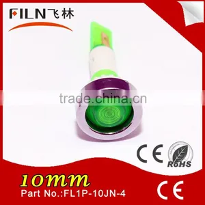 10mm Pure Color High Brightness 24vdc Led Pilot Water With Connector Terminal thumbnail-2