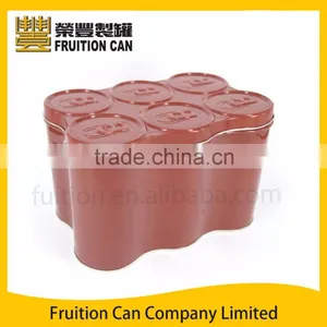 Six Pack Soft Drink Tin Can Metal Box thumbnail-1